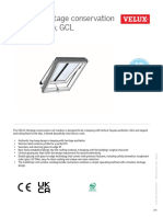 Product Datasheet Velux Heritage Conservation GCL