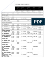 Jadwal Piket