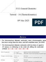 Tutorial 14 Thermodynamics 18 May 2023