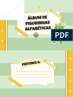 Álbum de Figurinhas Alfabéticas