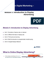 Module 5 Introduction To Display Advertising