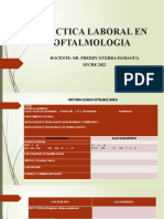 Practica Laboral en Oftalmologia. 2022