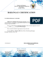 Certification DrugClearedBrgy 2023