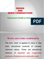 Share Resin and Resin Combinations