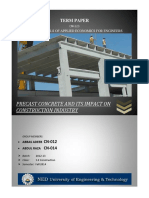 Term - Paper - Precast