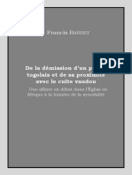 Prêtres Et Pratique Du Vaudou en Afrique