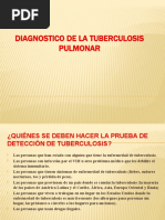 Diagnostico de La Tuberculosis Pulmonar