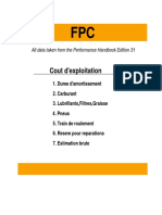 Caterpilar Établir Coût Horaire de La Machinerie