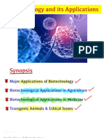 Biotechnology & Its Applications