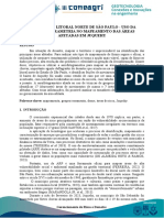 Artigo - DESASTRE NO LITORAL NORTE DE SÃO PAULO USO DA AEROFOTOGRAMETRIA NO MAPEAMENTO DAS ÁREAS AFETADAS EM JUQUEHY