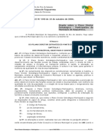 Lei 848 2006 Plano Diretor Estratégico Participativo