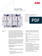 8VZZ000095T0000 B Symphony Plus HR Series Modular Power System IV - Data Sheet