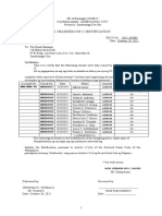 Annex 8-SK CHAIRPERSON'S CERTIFICATION