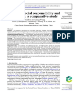 Corporate Social Responsibility and Innovation: A Comparative Study