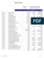 Report Inventory List