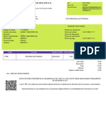 Código Concepto Unidad de Medida Precio Unitario Cantidad Importe Descuento