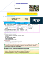 D3 A1 SESION CT. ¿Por Qué Es Importante Conocer y Preservar Nuestra Biodiversidad