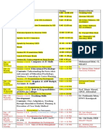 AP Schedule