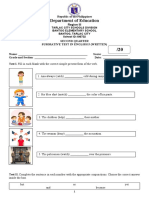 Grade 5 Q2 Summative Test