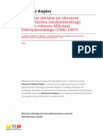 Dzialania Zbrojne Na Obszarze Wojewodztw