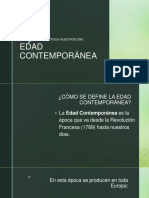 Edad Contemporánea