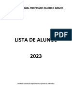 Lista de Alunos - 2023 - Pronta