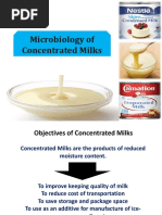 Microbiology of Condensed and Evaporated Milk