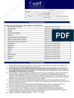 Ficha Anamnese (Micro) - Modelo de Curso