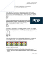 Lista de Análise Combinatória - 2013 - Galeno