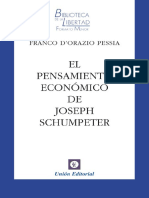 El Pensamiento Éconómico de Joseph Schumpeter - Franco D'Orazio Pessia