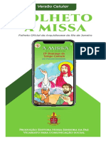 A Missa - Ano A - Nº 44 - 17º Domingo Do Tempo Comum - CELULAR - 30.07.23