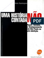 Livro Uma História Nao Contada - Petrônio Domingues