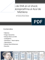 2 - Manejo de DVA en El Shock - Desde La Norepinefrina Al Azul de Metileno