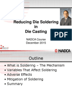 Reducing Die Soldering in Die Casting - NADCA