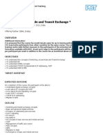 Switching, Access Node and Transit Exchange : Description