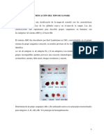 PRÁCTICA DE IDENTIFICACIÓN DEL TIPO DE SANGRE 5o. Medicina