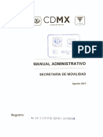 Manual Administrativo SEMOVI