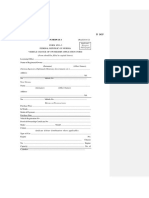 Form MVA 5 Change Ownership