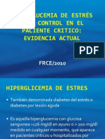 Hiperglucemia de Estres y Su Control Con Insulina