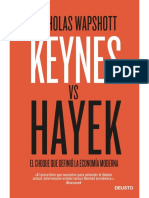 Keynes Vs Hayek - El Choque Que Definió La Economía Moderna by Wapshott, Nicholas PDF