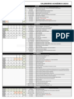 Calendário Acadêmico - 2023 - 2