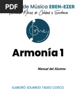 Armonia y Solfeo 1 Alumno