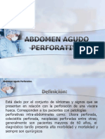 Abdomen Agudo Perforativo