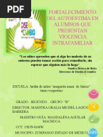 Fdocuments - Es Fortalecimiento Del Autoestima en Alumnos Que Presentan Violencia Intrafamiliar