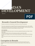 Rwanda's Development