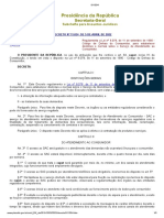 Decreto Nº 11.034-2022 (Serviço de Atendimento Ao Consumidor-SAC)