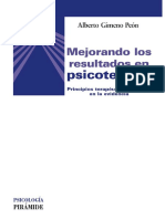 Mejorando Los Resultados en Psicoterapia - Principios Terapéuticos Basados en La Evidencia