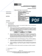 Órgano Resolutivo de Procedimientos Sumarísimos de Protección Al Consumidor #2 Sede Lima Sur