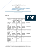 Concepts of Biology 3rd Edition Mader Solutions Manual 1