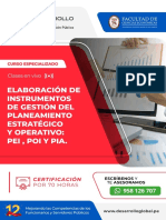 Cursos - 1 Elaboración de Instrumentos de Gestión Pei Poi y Pia